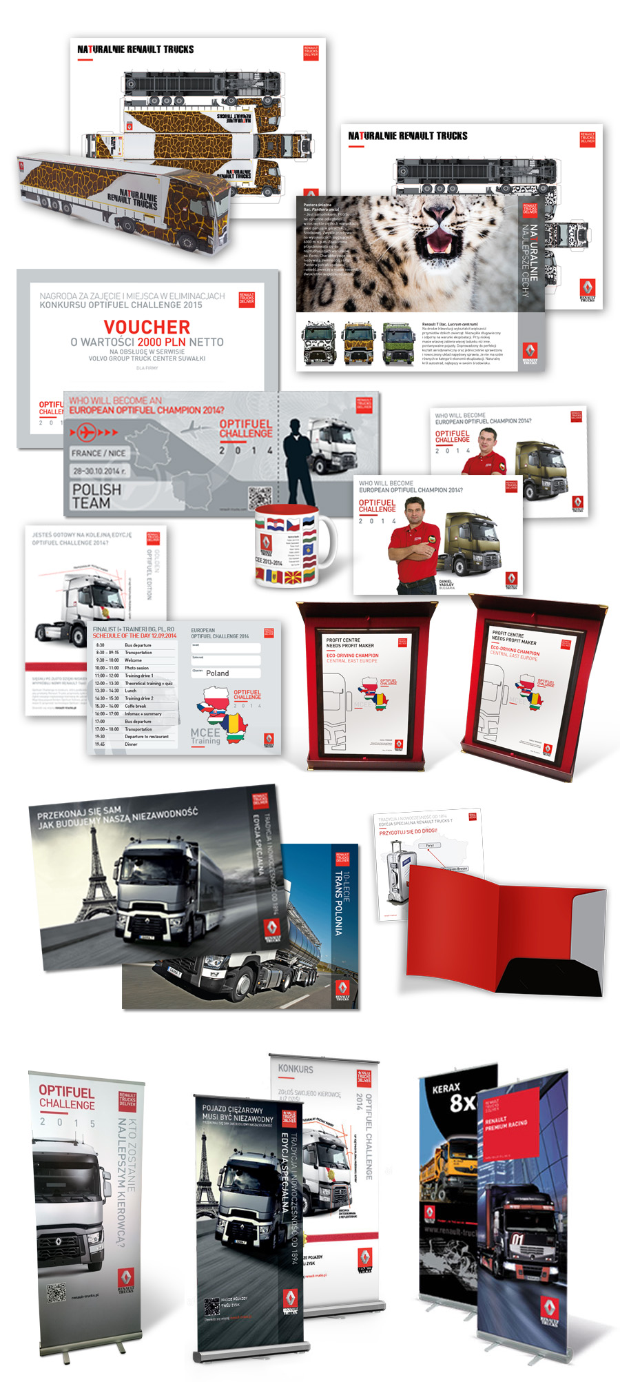 Renault Trucks reklama drukowana
