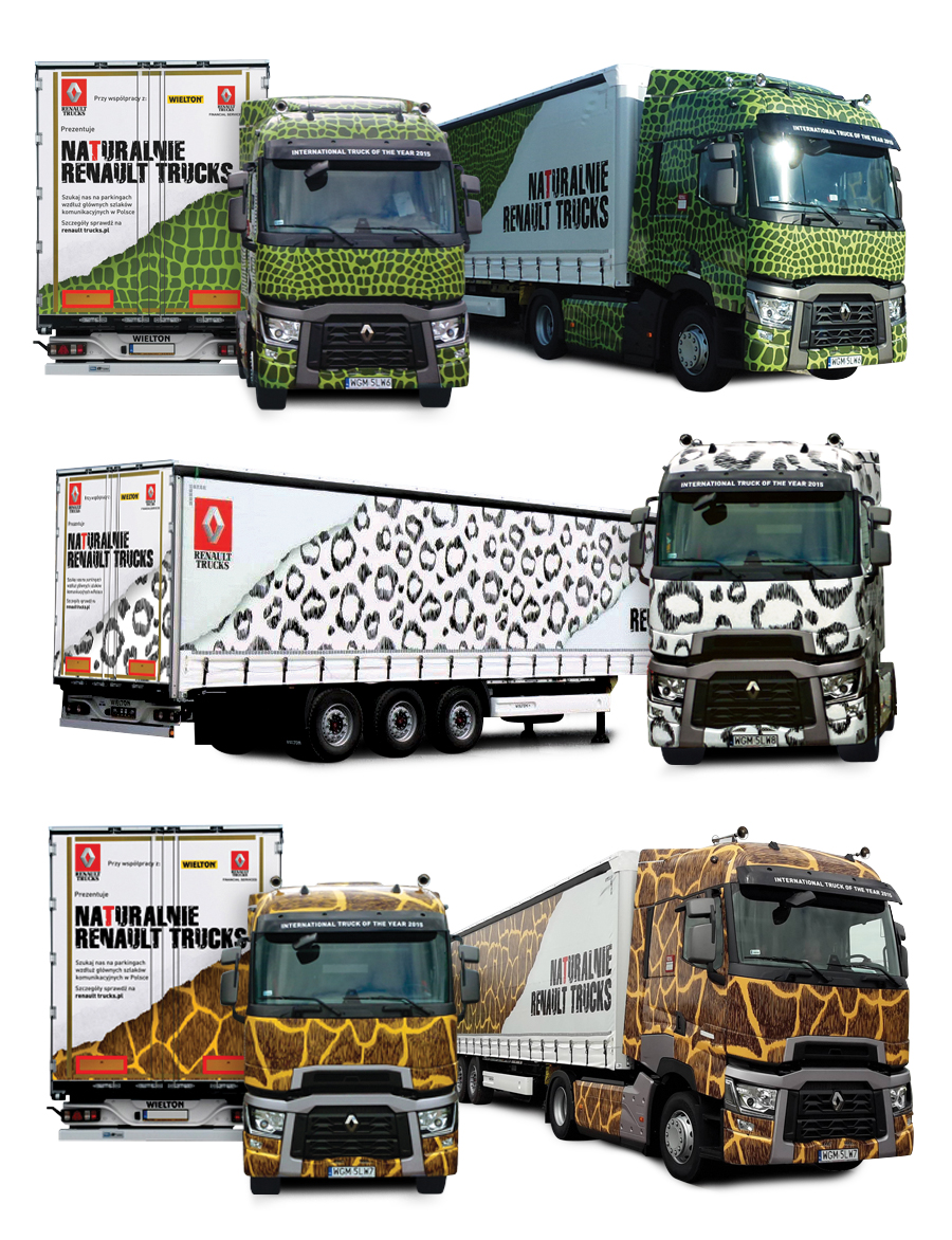 naturalnie Renault Trucks oklejanie